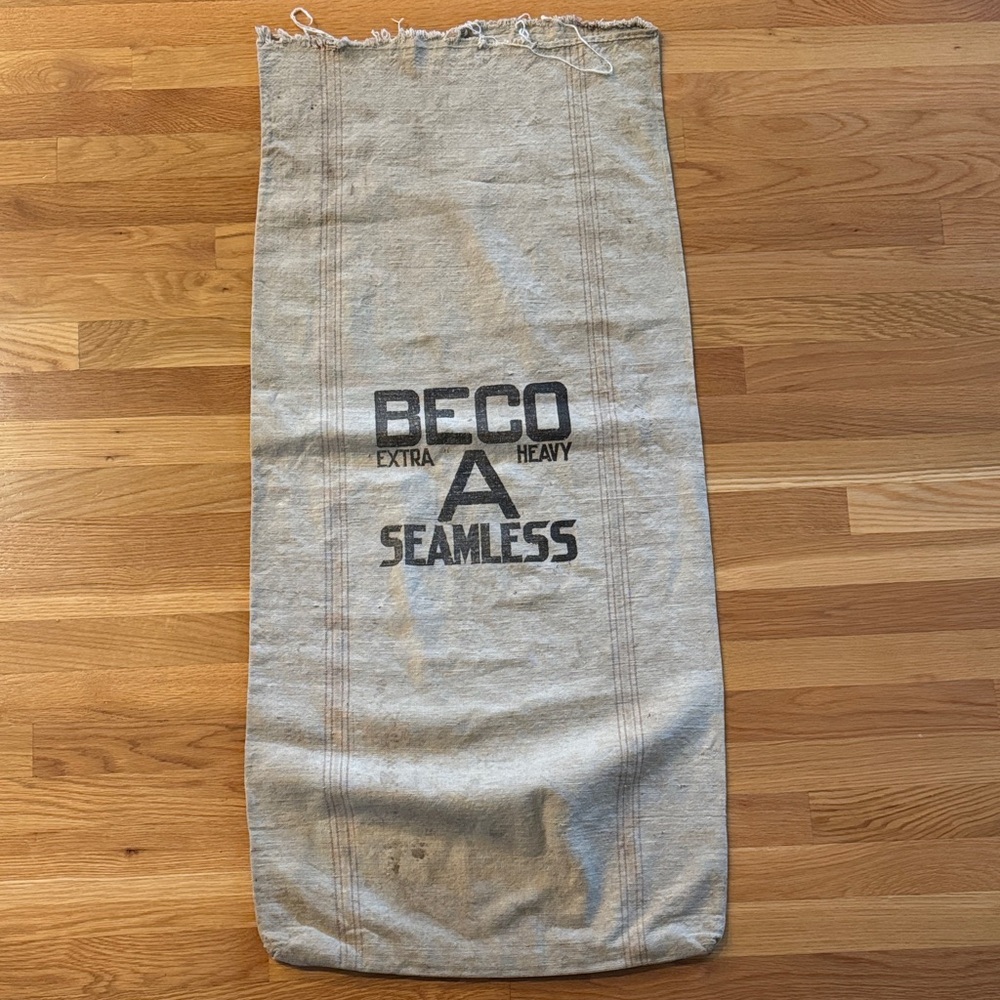 BECO Seamless Heavy Cotton Grain Sack - Natural